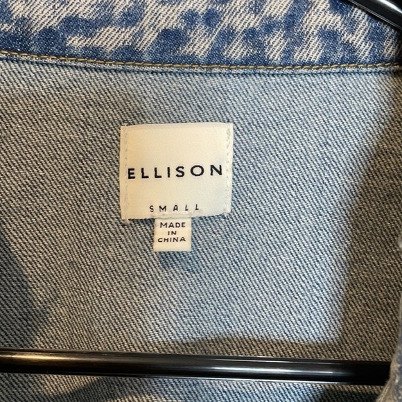Ellison Distressed Jean Jacket - Picture 4 of 9